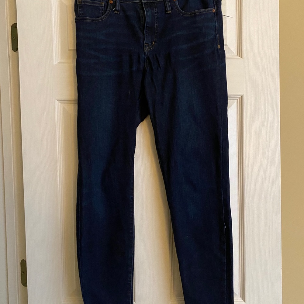 Madewell 9” high rise skinny jeans